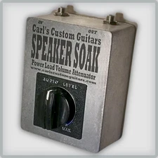 Speaker Soak Power Tube Attenuator for 4, 8 or 16 Ohm Guitar Amps 50w or less