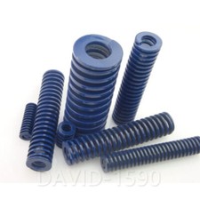 OD 18mm-50mm ID 4mm-25mm Light Load Blue Mould Die Spring