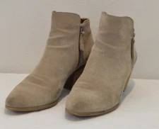 FRYE 3470015-Ash Judith Women's Pointed Toe Cognac Leather Ankle Boots Sz 9 M