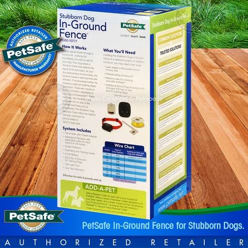 PetSafe Stubborn Dog In-Ground Fence Transmitter and Collar System PIG00-10777 - Picture 11 of 12
