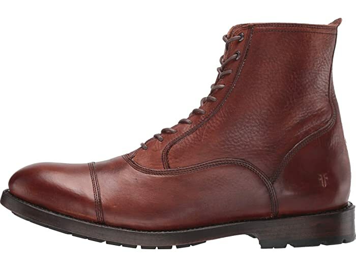 Frye Men Bowery Bal Laced Up Shoes (11D) Brown 3480529 80529_bowery_bal_lace_up_cogna  main image 2