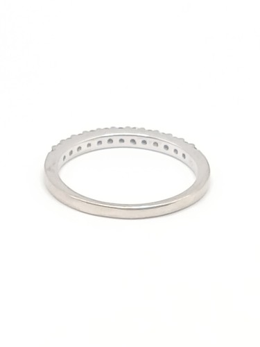 1/4 CT Diamond Anniversary Wedding Band Ring 10K White Gold Size 7 Bridal Gift - Picture 3 of 9