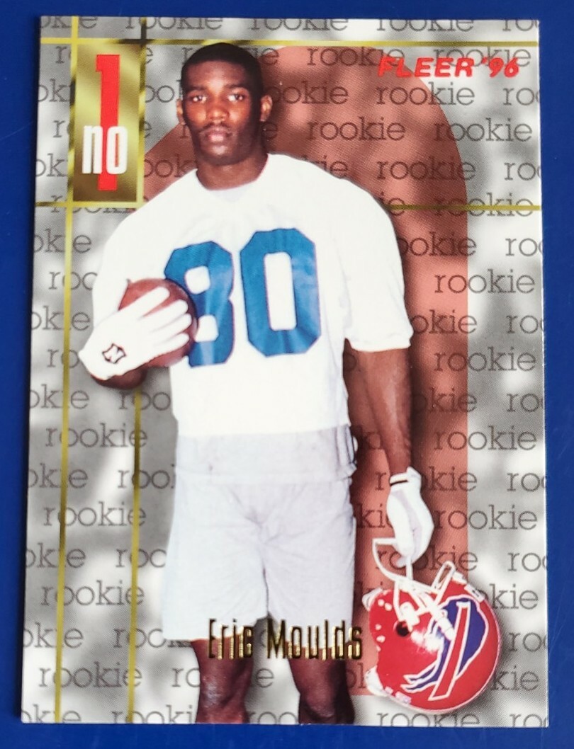 1996 Fleer Eric Moulds Buffalo Bills #171 RC