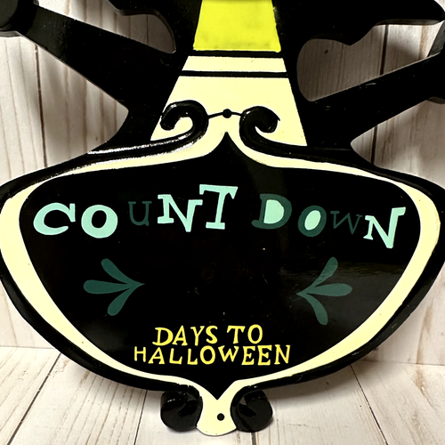 Decorative Days Till Halloween Countdown Sign Vampire Magnetic Numbers Hanging - Picture 6 of 9