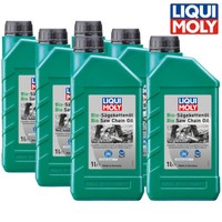 6X Liqui Moly 1280 KettenöL BIO SäGe-KettenöL KettensäGe Kanister 1L