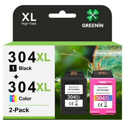 2x Druckerpatronen für HP 304 XL HP ENVY 5000 5010 5030 5034 5055 5020 5032 DE