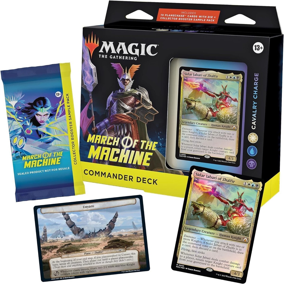 Magic the Gathering MtG TCG March of the Machine Cavalry Charge Commander  Deck | eBay