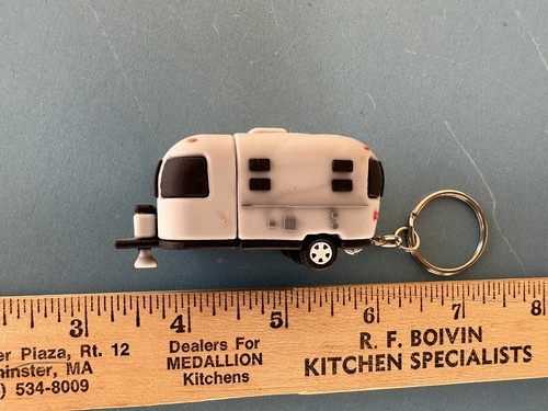 NEW Airstream Bambi RV Trailer Flash Drive Keychain Computer Storage Accessory - Picture 2 of 7