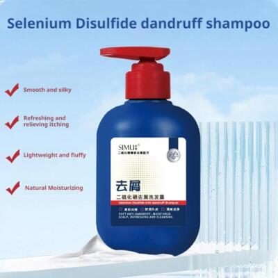 Anti Dandruff Shampoo 300ml Dry Scalp Selenium sulfide shampoo' M8I9 I1D6 C R2V1