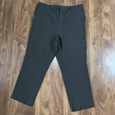 Valentino ROMA Mens Dress Pants Size 58 R Grey Trousers Office Work Vintage