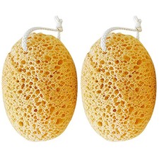 2 Pcs Bath Sponge Baby Man Body Sponges Shower Exfoliating Scrubber