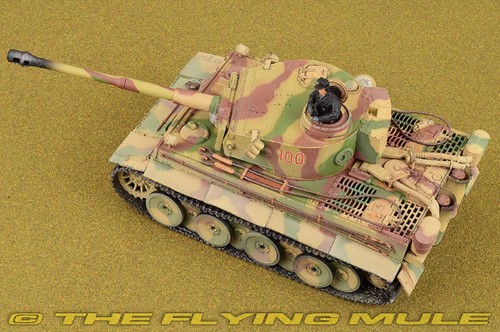 Forces of Valor 1:32 Sd.Kfz.181 Tigre esercito tedesco sPzAbt 505 #100 con statuetta 1 - Foto 7 di 8