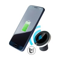 Kabellose Qi Ladestation Fantec WIC-CAR FüR Smartphones, Schwarz, 10W