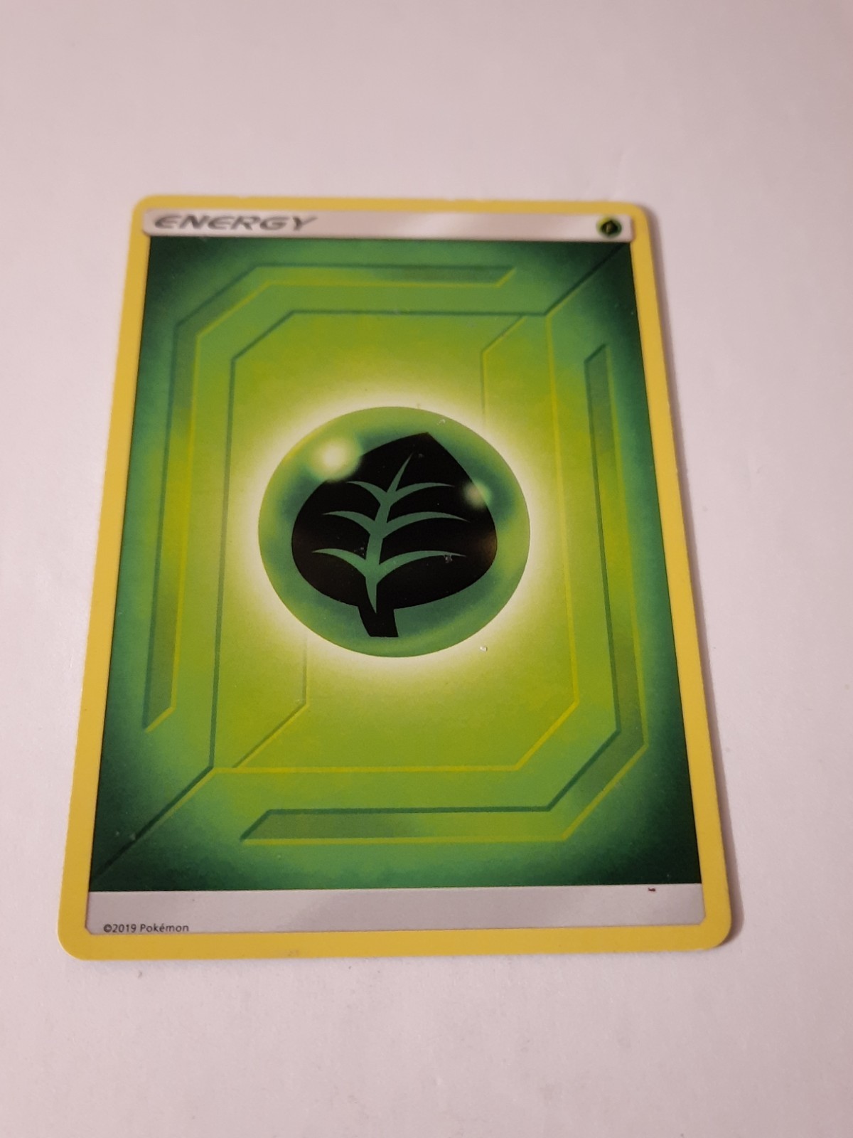 Grass Energy 2019 Sun & Moon LP Pokémon TCG Card English