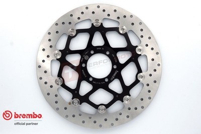 BREMBO SCHWIMMENDE BREMSSCHEIBE VORNE passend für Aprilia 1100 Tuono V4RR / Factory 2015-16