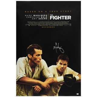 Mark Wahlberg Autographed 2010 The Fighter Original 27x40 D/S Movie Poster