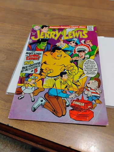 comic book Adventures of Jerry Lewis #104 DC 1968 Neal Adams cover & art