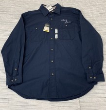 Carhartt Cotton Button Up Long Sleeve Shirt Men's size XL