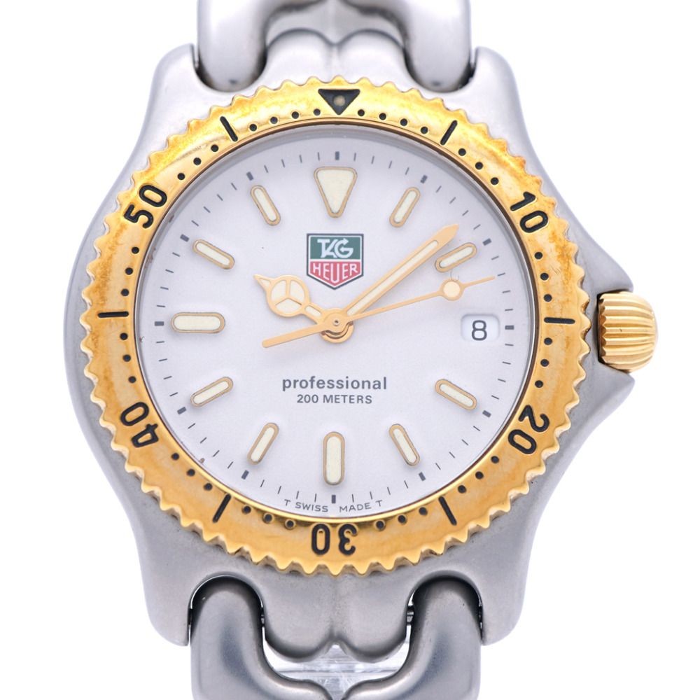 TAG Heuer S/el Professional 200m Quartz Watch Ref S95.813 Stainless Steel Beige Dial 872139