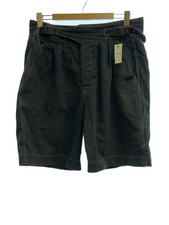 MILITARY Gurkha Shorts, Black Dyed Cotton, Black, K2436