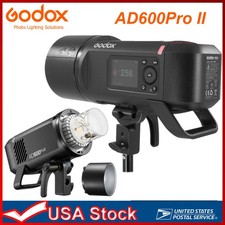 US Godox AD600Pro II 2.4G TTL HSS Outdoor Flash Light For Nikon Canon Sony Fuji