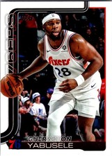 2025-26 Topps Basketball - Guerschon Yabusele #26 Base Card Philadelphia 76ers