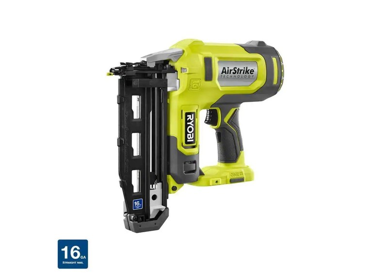 Ryobi P326 ONE+ 18V AirStrike 16-Gauge Cordless Finish Nailer (Tool Only)
