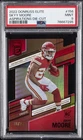 2022 Donruss Elite Football Aspirations Die Cut Skyy Moore #156 PSA 8.5