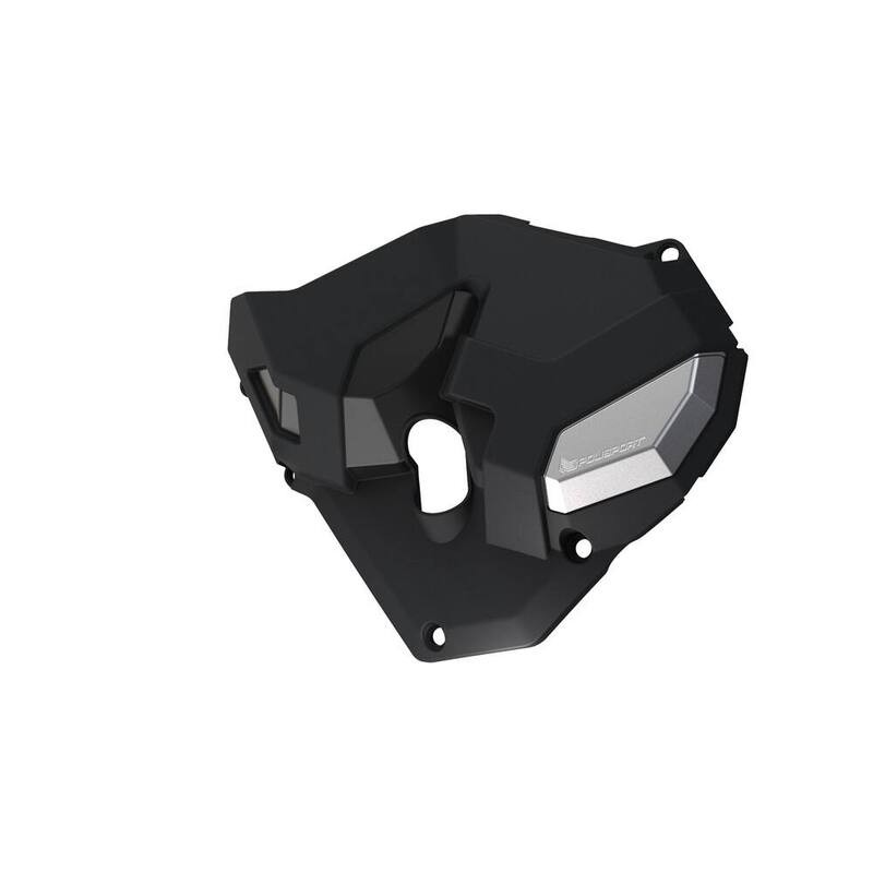 Couvre-carter d'embrayage POLISPORT protection carter plastique moto cross