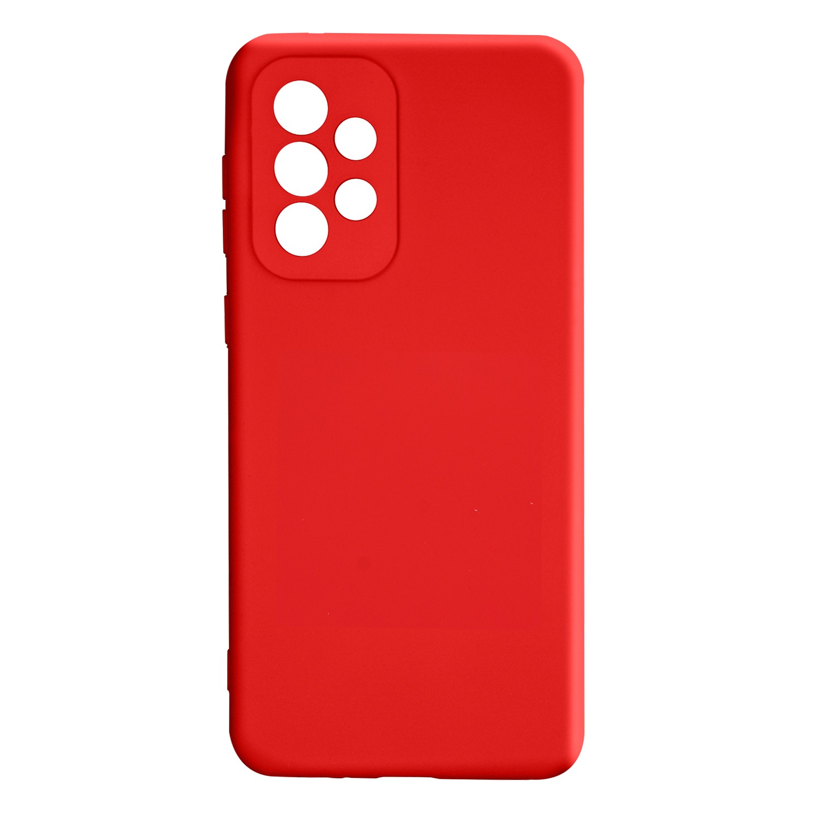 Coque Galaxy A33 5G silicone souple rouge housse de protection Avizar