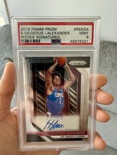 2018-19 Panini Prizm - Rookie Signatures Shai Gilgeous-Alexander #RS-SGA PSA 9