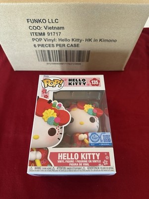 Funko Pop! Hello Kitty #135 Japanese Kimono Asian Exclusive In Hand Case Fresh