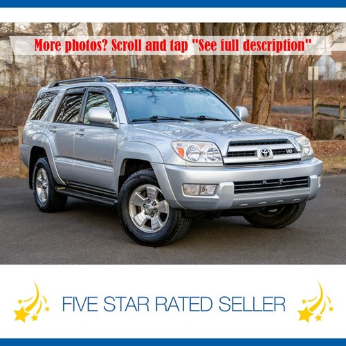 2005 Toyota 4Runner Limited 4WD V8 4.7L Serviced CARFAX We ship