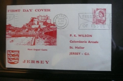 GB 1964 JERSEY 2.5d REGIONAL  FDC