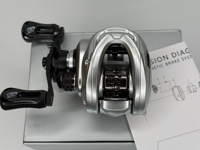 Doviello/Soloking Acura-Hi HICC 50L BFS Baitcastrolle 136g 2 Spulen und 7,1-1