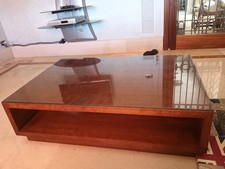 tavolo basso ciliegio massello design