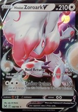 146/196 HISUIAN ZOROARK V ULTRA RARE LOST ORIGIN POKEMON CARD