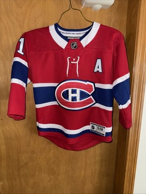 NHL TEAM MONTREAL CANADIANS #11 BRENDAN GALLAGHER YOUTH S|M JERSEY (B66)