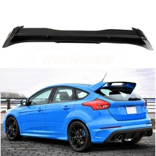 Spoiler Wing Matte Black For 2012-2018 Ford Focus Hatchback Factory Style