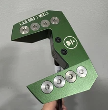 LAB Golf Mezz 1 Putter 69 Lie Angle 35” Green Right Handed Steel Shaft