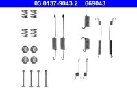 NEU - ATE 03.0137-9043.2 ZubehöRsatz, Bremsbacken FüR Ford