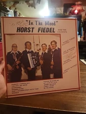 Horst Fiedel & Soloists~In The Mood~1970s Private Press Polka Bavarian LP SIGNED