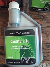 James Hart Solutons / Cushy Life 500 ml Equine Herbals caballos