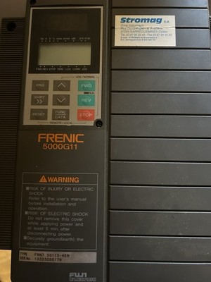 Fuji Electric FRENIC 5000G11 Dimmer 7,5 kW