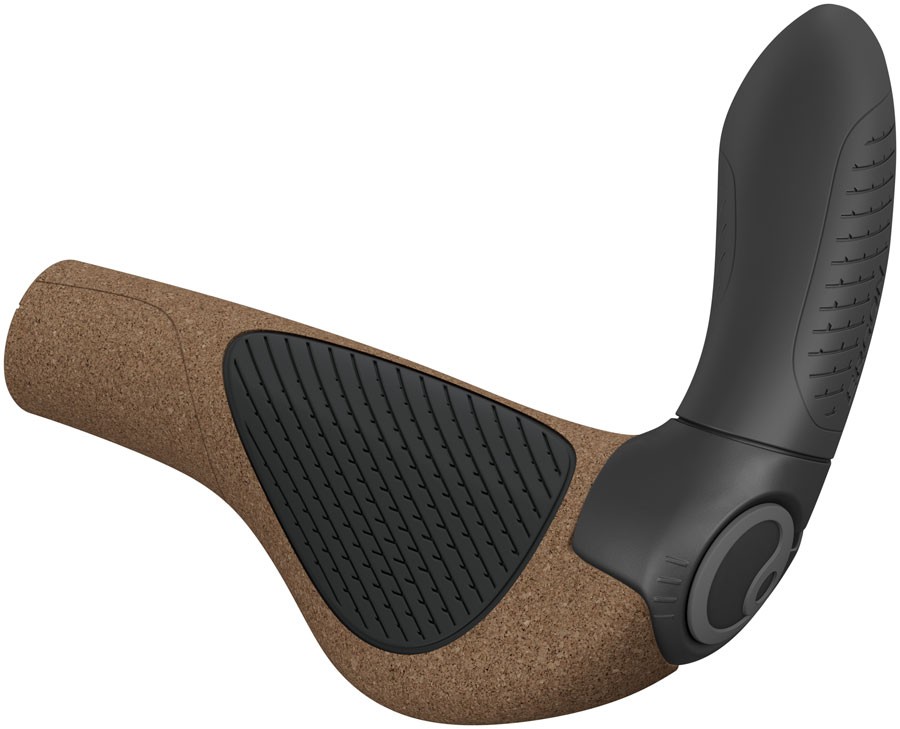 Ergon GP4 Evo BioKork Lock-On Bike Handlebar Grips - Ergonom