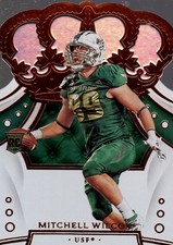 2020 Crown Royale Draft Picks #82 Mitchell Wilcox - FB