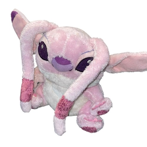 "Felpa Lilo & Stitch Angel novia koala corazón rosa guardería 9"" de los parques de Disney" - Imagen 13 de 14