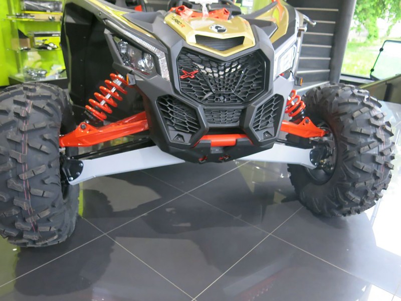 Protection de triangles avant RIVAL aluminium Can-Am Maverick X3 XRS contre la casse