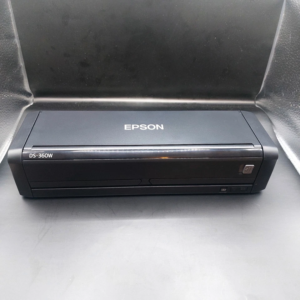 Epson WorkForce DS-360W Portable Document Scanner with PSU & Cable Opened Unused - Image 3 of 4