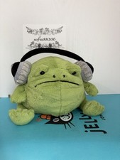 AUTHENTIC NWT Jellycat Ricky rain frog with headphones- Retired- FAST SHIPPING